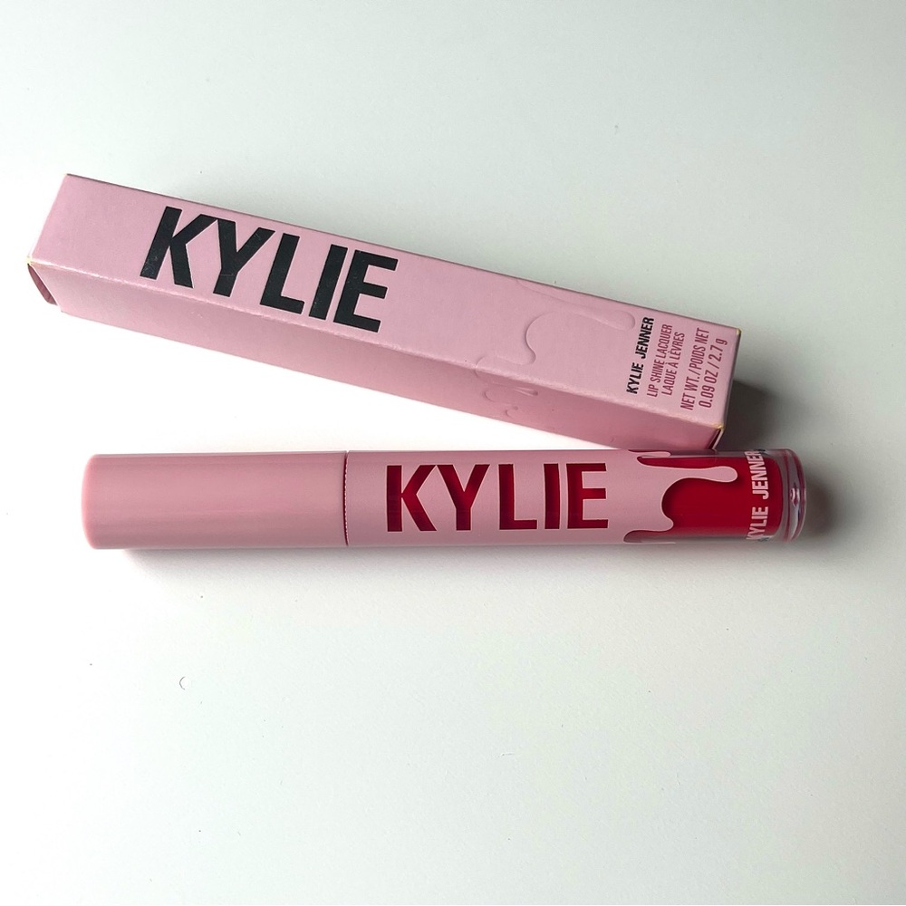KYLIE COSMETICS Lip Shine Lacquer, NWT, 416 “Don’t @ Me” - Picture 7 of 8